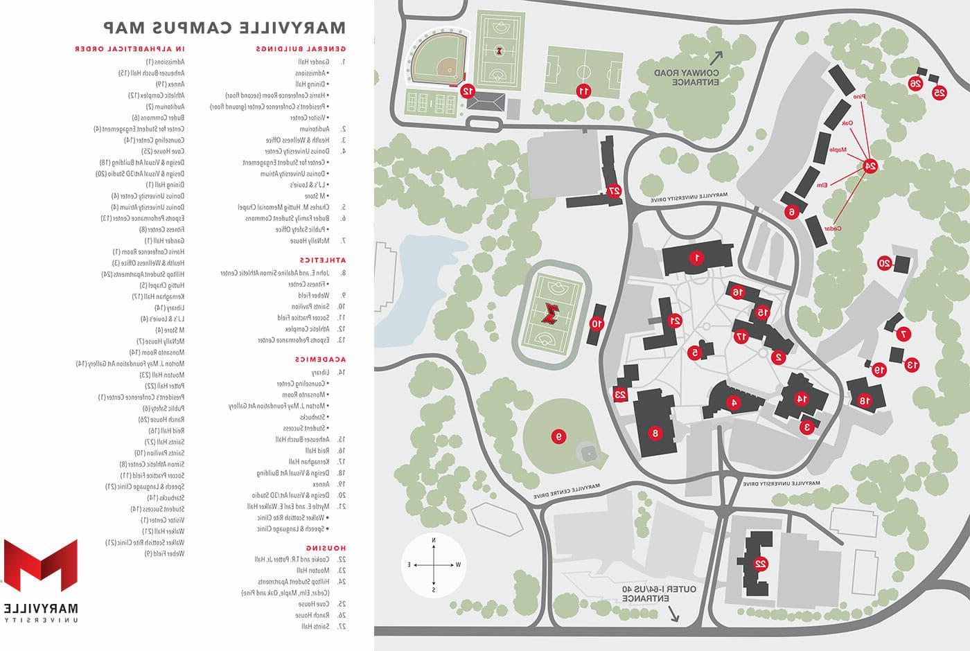 campus map